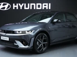 ถยนต์ไฟฟ้า The new 2026 IONIQ 5 N Line รุ่นประกอบไทย สีขาวดีไซน์สปอร์ต