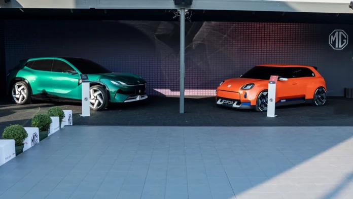 รถยนต์ไฟฟ้าต้นแบบ MG GO และ MG Cyber Concept เปิดตัวในงาน Goodwood Festival of Speed 2026
