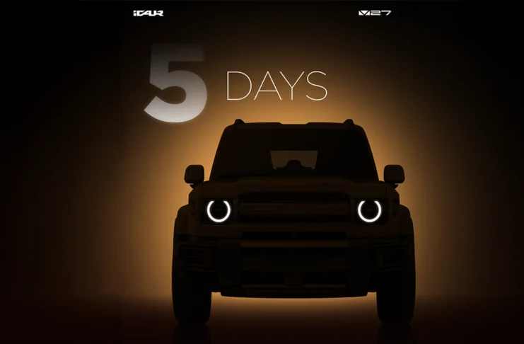 iCAUR V27 REEV Premium Boxy SUV สีสันร่วมสมัยทรงกล่องพร้อมเปิดตัวในไทย